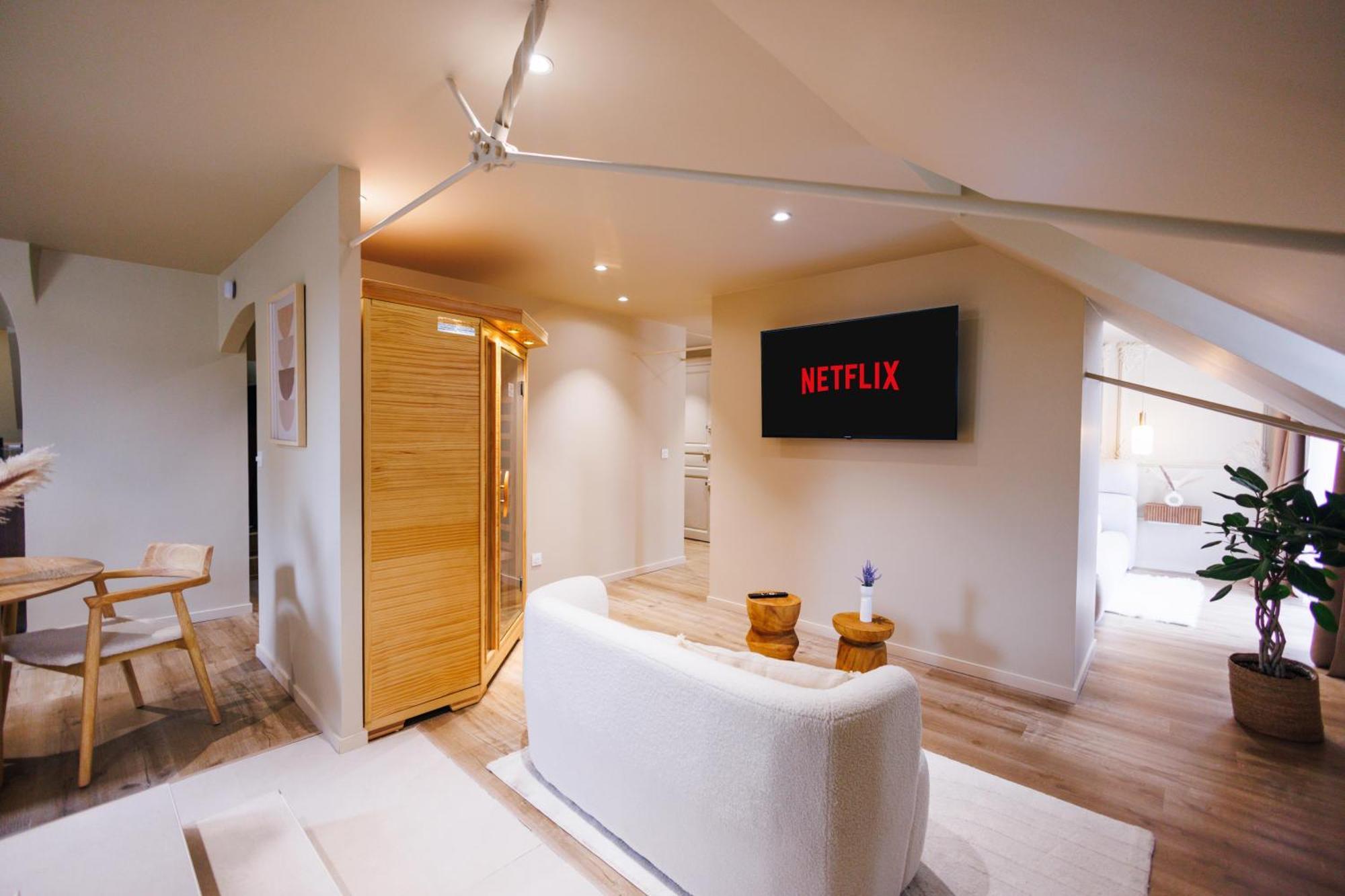 Appartement Eden - Luxe, Balneo & Sauna Le Mans